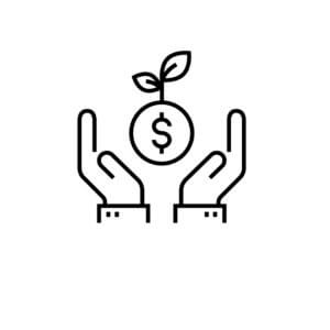 cash growth icon